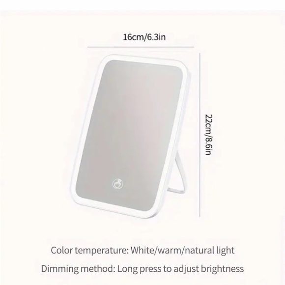 $20 start ❤️ PORTABLE DESKTOP LED MAKEUP VANITY MIRROR - Picture 5 of 9